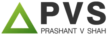 PVS – Prashant V Shah logo